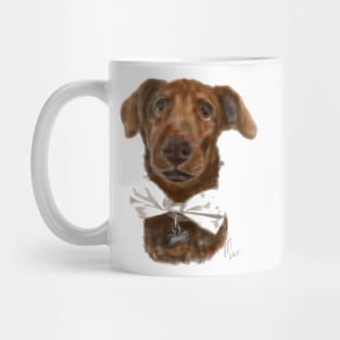 Pooch with a bow tie Mug